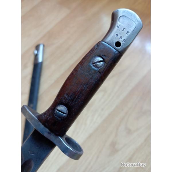 Baonnette Enfield 1907 fabrication Chapman.