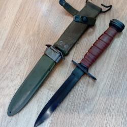 Baïonnette U.S M1 fabrication Kiffe Japan.
