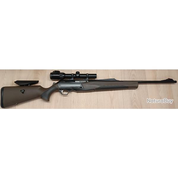 CARABINE SEMI-AUTOMATIQUE BROWNING BAR MK3 COMPO BROWN CALIBRE 300WM + LUNETTE SWAROVSKI Z6i 1-6X24 