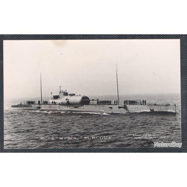 CPA - MARINE Militaire - SOUS - MARIN SURCOUF N1169