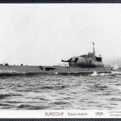 CPA - MARINE Militaire - SURCOUF SOUS - MARIN 1929 N°1171