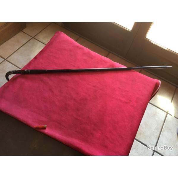 Canne fusil en 12 mm, pas de prix de rserve