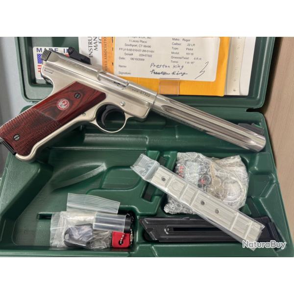 PISTOLET RUGER MARK III TARGET HUNTER CAL.22LR