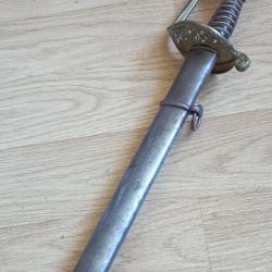 Sabre d'officier d'infanterie fabriqué par Mermilliod- Frères Châtellerault 1870.