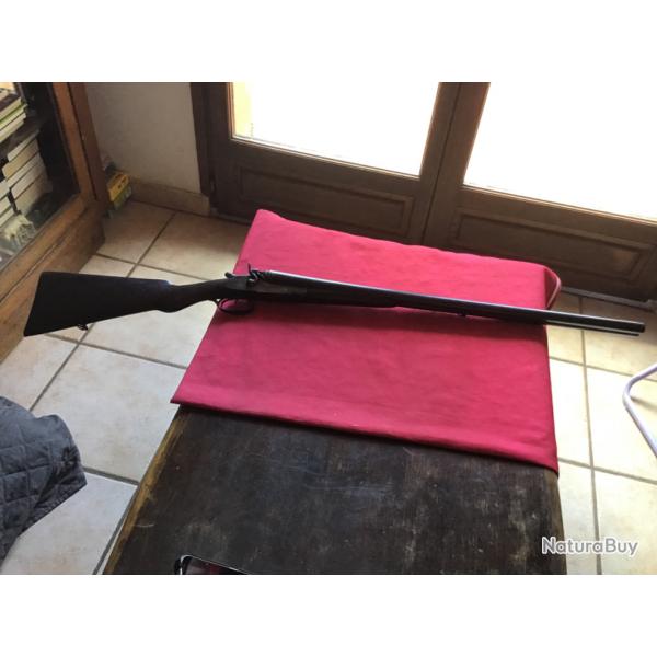 Fusil calibre 12  chiens extrieurs, armurier Pradal, pas de prix de rserve