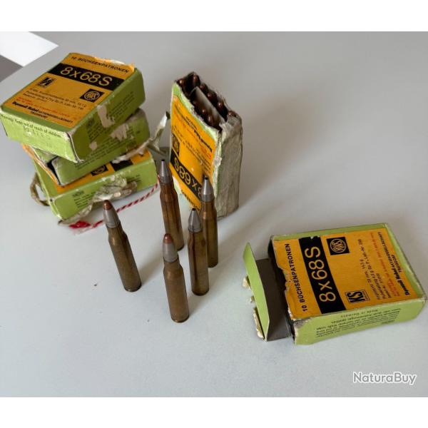 LOT MUNITIONS 8X68S