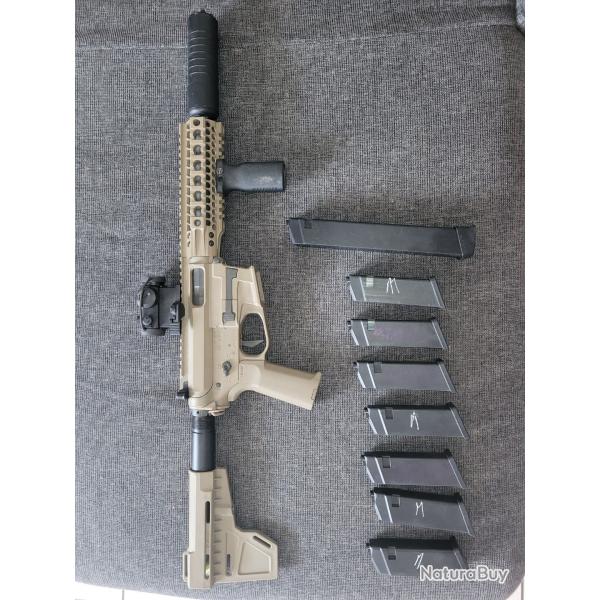 M4 amoeba HG011 full upgrade 8 chargeurs