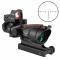 petites annonces chasse pêche : Lunette de Visée 4x32 Compacte Fibre Optique Etanche Antichoc Prisme Haute Précision Rouge