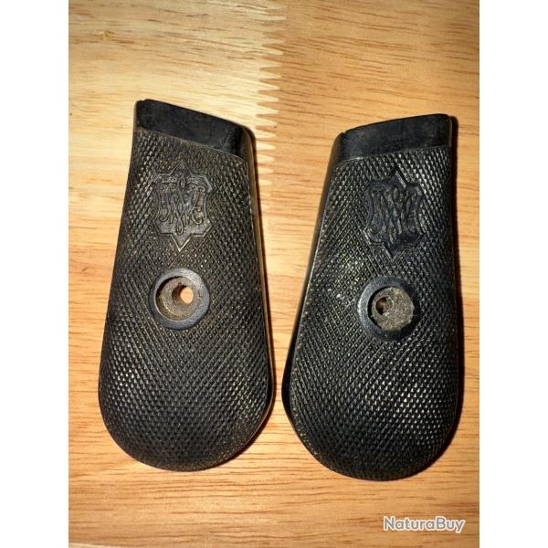 PLAQUETTES PISTOLET  TYPE BROON HANDLE MANCHE A BALAI A IDENTIFIER