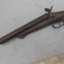 mécanisme de fusil à broche  calibre 16