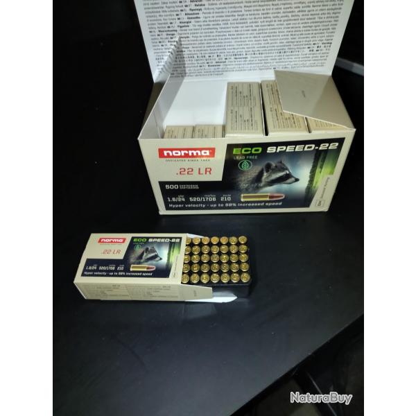 2x 500 Norma eco speed 22lr