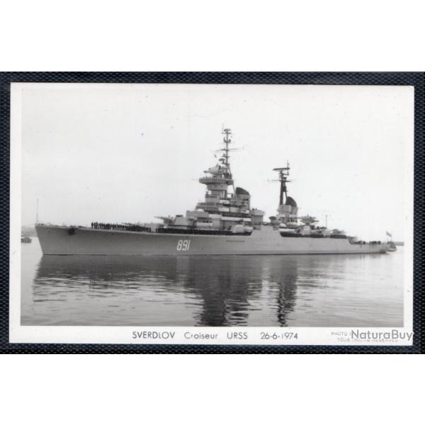 CPA - MARINE Militaire -  " SVERDLOV " - Croiseur URSS 26-6-1974  N3626