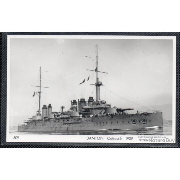CPA - MARINE Militaire - DANTON Cuirasse 1909 N3635