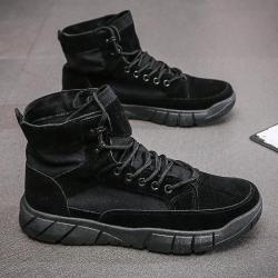 Bottes combat Warpath Drakkar en toile - Noir / 43
