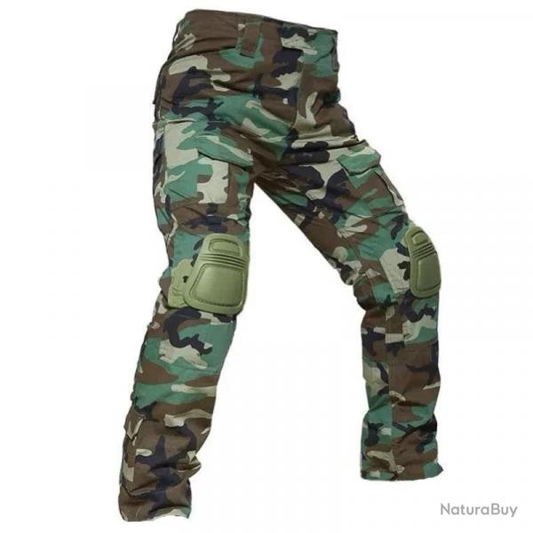 Pantalon Exo Sentinel avec genouillres - Jungle camou / L