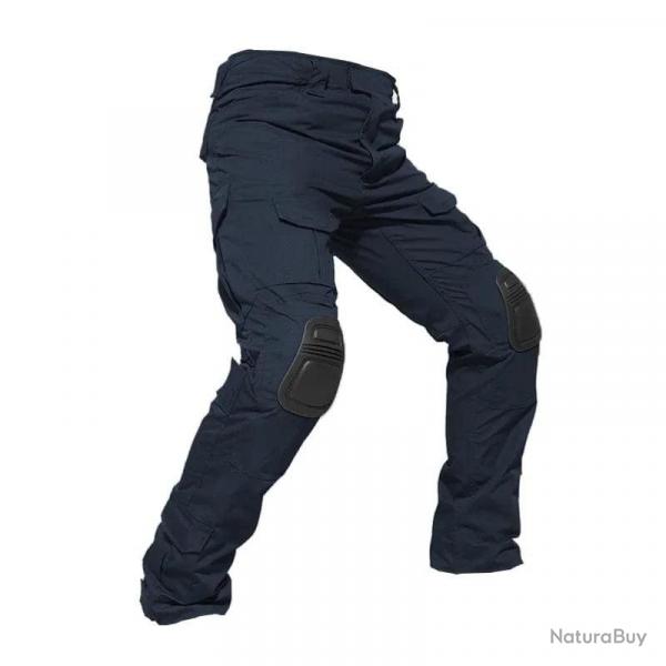Pantalon Exo Sentinel avec genouillres - Navy blue / XXL