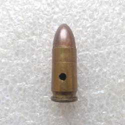 Cartouche neutralisée 9mm italienne datée 1940 (M 39.P)