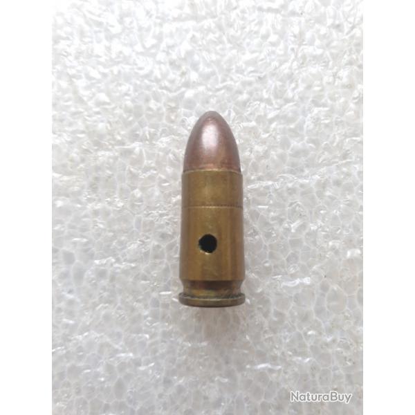 Cartouche neutralise 9mm italienne date 1940 (M 39.P)