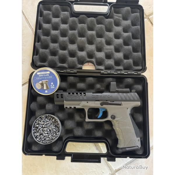 walther PPQ5 match plomb