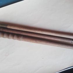 vielle baguette de nettoyage bois 3 pieces