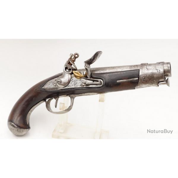 PISTOLET D'ARCON MODELE AN II 1793 / 1794 FABRICATION SAINT-ETIENNE 1798 - FRANCE DIRECTOIRE Bon  Fr