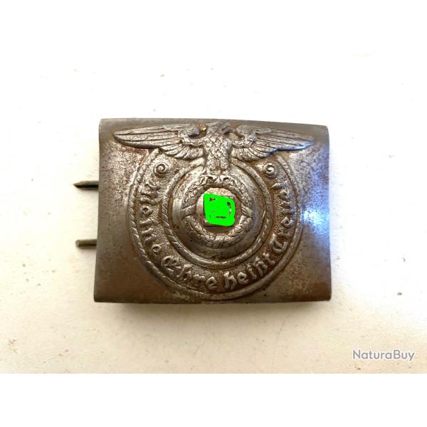 Ancienne Boucle de Ceinture ceinturon Allemand de l'lite