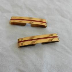 galons métalliques adjudant féminin couleur doré