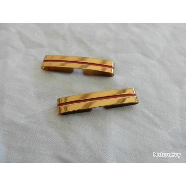 galons mtalliques adjudant fminin couleur dor