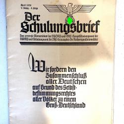 Ancien Magazine Allemand ww2 1938 de 124 à 160
