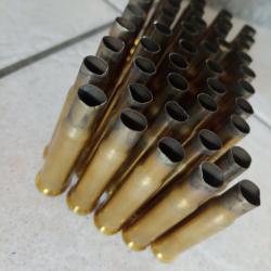 Lot de 50 douilles de 30-30 winchester tirées une seule fois en vrac