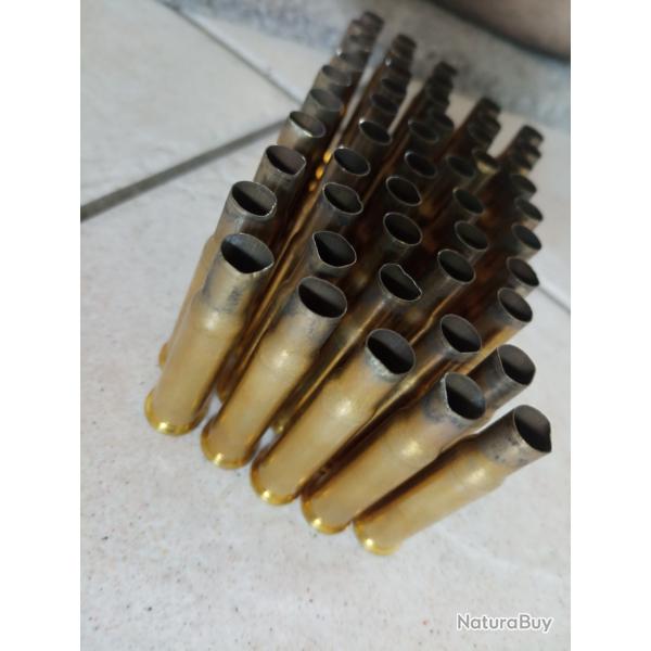 Lot de 50 douilles de 30-30 winchester tires une seule fois en vrac