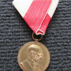 Médaille autrichienne Forces Armées Jubilé François Joseph