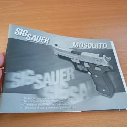 Notice  pistolet sig Sauer Mosquito