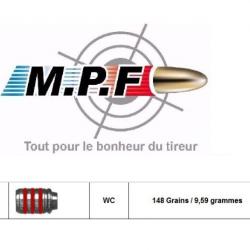 Ogives MPF plomb 38 WC 148 Gr Ø 357 par 1000 en port gratuit