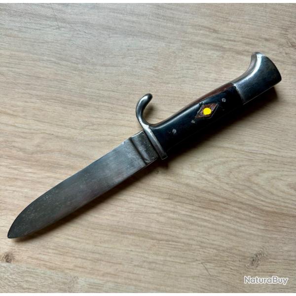 Couteau Allemand seconde Guerre mondiale fabricant C.D. SCHAAFP Solingen RZM M7/56 WW2