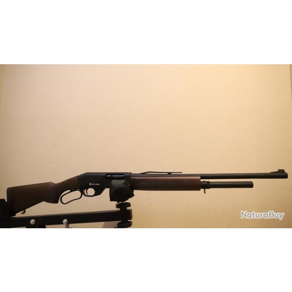 Fusil  levier sous-garde Hunt Group Arms L12-002 Noir ; 12/76 bille acier   #H124