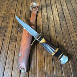 RÉDUCTION DE COUTEAU ARTISANAL ALLEMAND HOLLOW GROUND PAR PIC A SOLINGEN