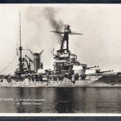 CPA - Marine Militaire - 140-BRETAGNE-Cuirasse d'escadre de 25000 tonnes  N°3643