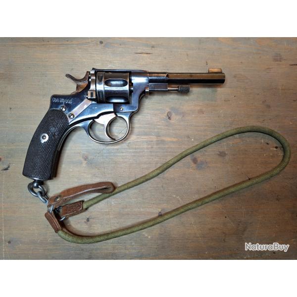 Revolver d'ordonnance Nagant Sudois Husqvarna 1887