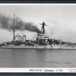 CPA - Marine Militaire -BRETAGNE-Cuirasse 4-1930 N°3644