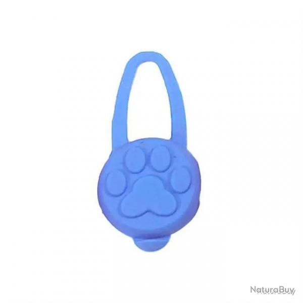 Pendentif pour chien lumineux - bleu - LIVRAISON GRATUITE