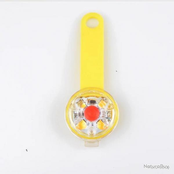Pendentif  led pour chien - jaune - rechargeable usb - LIVRAISON GRATUITE