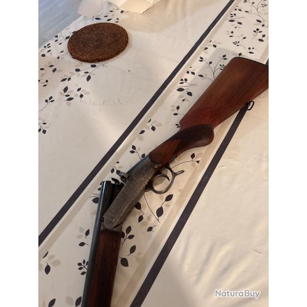 Fusil simplex manufrance monocoup 12/70