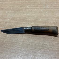 Ancien petit couteau OPINEL main couronnée