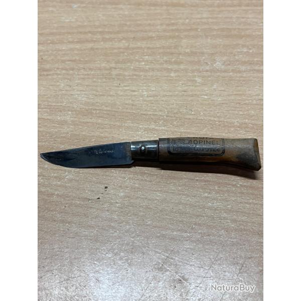 Ancien petit couteau OPINEL main couronne