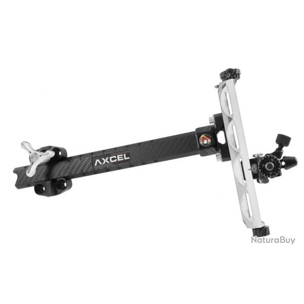 AXCEL - Viseur Achieve XP UHM Carbon Recurve GAUCHER (LH) ARGENT