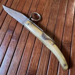 RARE COUTEAU PLIANT A PALME GUIONIN AINÉ THIER FRANCE DEPUIS 1858 ANNÉES 1900-20