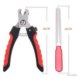 Coupe griffe et avec lime - 16cm - LIVRAISON GRATUITE