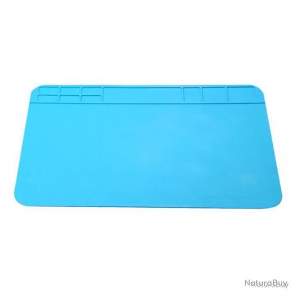 Tapis en silicone pour le dmontage des armes  feu - bleu - LIVRAISON GRATUITE