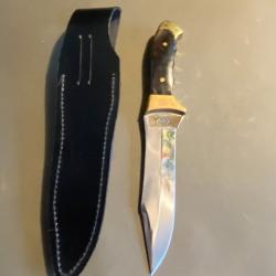 forte dague de chasse   lame de 16,5 cm